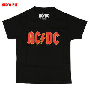Tričko metal ROCK OFF AC-DC Logo černá 5-6