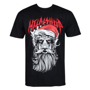 Tričko metal METALSHOP Santa černá M