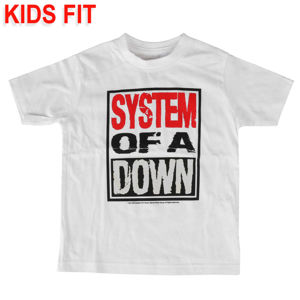 Tričko metal Metal-Kids System of a Down Logo černá 140