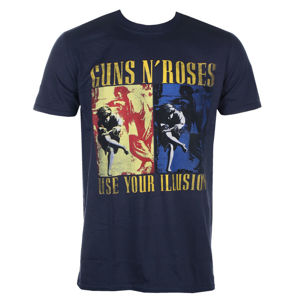 Tričko metal ROCK OFF Guns N' Roses UYI Navy černá XL