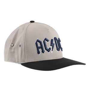 kšiltovka AC/DC - Navy Logo - SAND/BL - ROCK OFF - ACSCSBCAP06SB