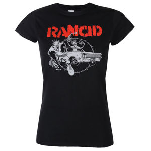 tričko dámské Rancid - Cadillac Fitted - Black - KINGS ROAD - 20172311 S