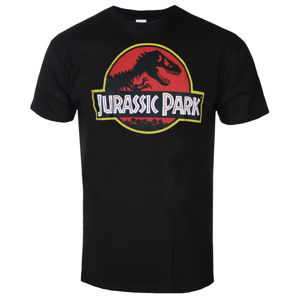 tričko pánské Jurský park - Distressed Logo - Black - HYBRIS - UV-1-JUR003-H72-12-BK XL