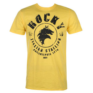 tričko pánské Rocky - Italian Stallion - Yellow - HYBRIS - MGM-1-ROCK007-H14-3-YE L