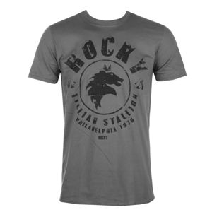 tričko HYBRIS Rocky Italian Stallion černá S