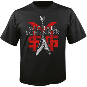 Tričko metal NUCLEAR BLAST Michael Schenker Group Logo černá XXL