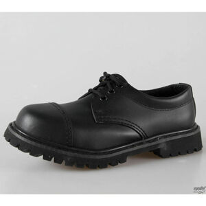 boty kožené 3dírkové BRANDIT - Phantom Black - 9001/2 - POŠKOZENÉ - BH099 42