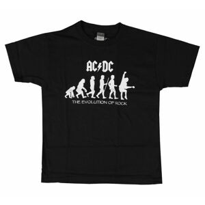 Tričko metal NNM AC-DC Evolution of rock černá 9/11