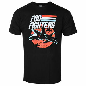Tričko metal ROCK OFF Foo Fighters Jets černá XL