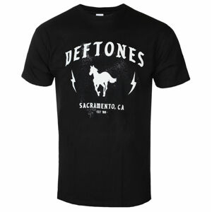 Tričko metal ROCK OFF Deftones Electric Pony černá L