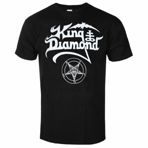 tričko pánské King Diamond - White Logo - DRM128565 XXL