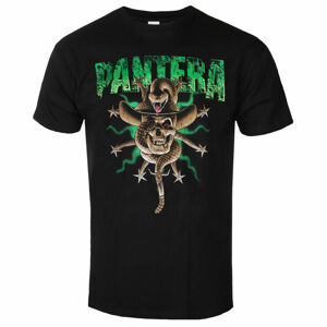 Tričko metal NNM Pantera Snakes Skull Trendkill Vintage černá XL