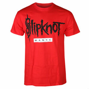 Tričko metal NNM Slipknot WANYK Red černá L