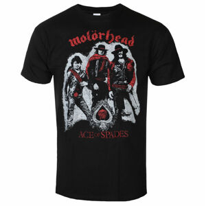 Tričko metal ROCK OFF Motörhead Ace Of Spades černá XL