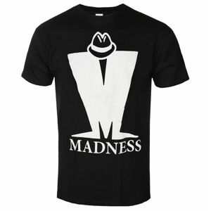Tričko metal ROCK OFF Madness Logo BL černá XL