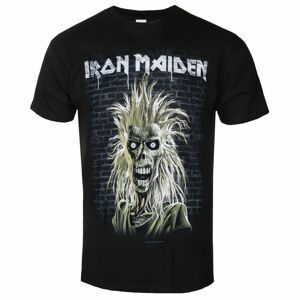 Tričko metal ROCK OFF Iron Maiden Eddie 40th Anniversary BL černá XL
