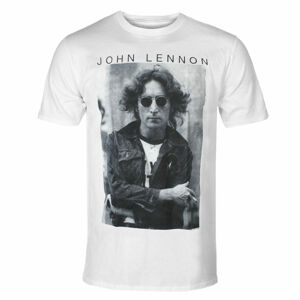 Tričko metal ROCK OFF John Lennon Windswept WHT černá XL