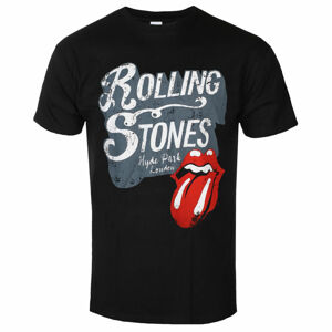 Tričko metal ROCK OFF Rolling Stones Hyde Park BL černá XL
