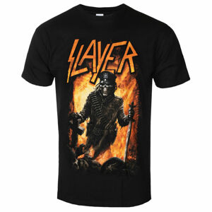 Tričko metal ROCK OFF Slayer Aftermath BL černá XL