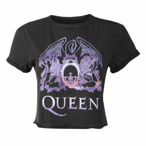 Tričko metal AMPLIFIED Queen NEON SIGN černá S