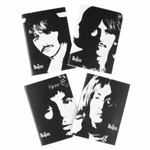 poznámkový blok (sada 4ks) The Beatles - PYRAMID POSTERS - SR72591