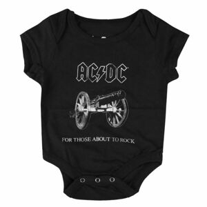 body dětské AC/DC - About To Rock - BLACK - ROCK OFF - ACDCBG06TB
