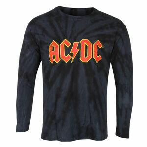 tričko pánské s dlouhým rukávem AC/DC - Logo - BLACK - ROCK OFF - ACDCLST92MDD 3XL