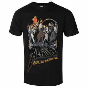 tričko pánské Metallica - 40th Anniversary Horsemen - BLACK - RTMTLTSBHOR M