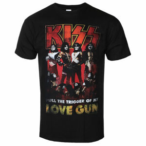 Tričko metal NNM Kiss Love Gun černá XXL