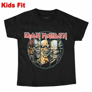 tričko dětské Iron Maiden - Evolution - BLACK - ROCK OFF - IMTEE02BB 5-6