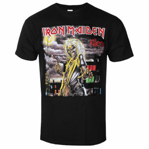 tričko pánské Iron Maiden -  Killers V2 Album - BLACK - ROCK OFF - IMTEE126MB XXL