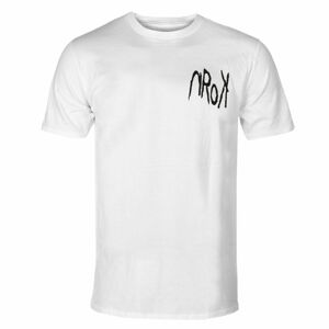 tričko pánské Korn - Scratched Type - WHITE - ROCK OFF - KORNTS08MW XL