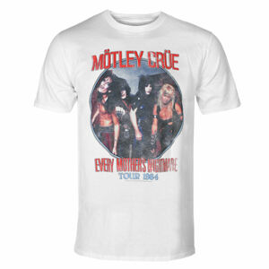 tričko pánské Mötley Crüe - Every Mothers Nightmare - WHITE - ROCK OFF - MOTTEE25MW L