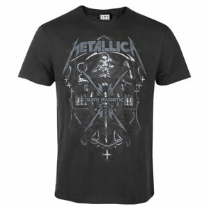 tričko pánské METALLICA - DEATH MAGNETIC - charcoal - AMPLIFIED - ZAV210A92_CC M