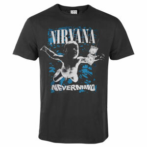 Tričko metal AMPLIFIED Nirvana NEVERMIND černá S