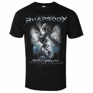 tričko pánské RHAPSODY - TURILLI / LIONE - Zero gravity - Black - NUCLEAR BLAST - 28020 XL