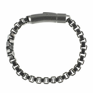 náramek ETNOX - Black Steel - SA028 22