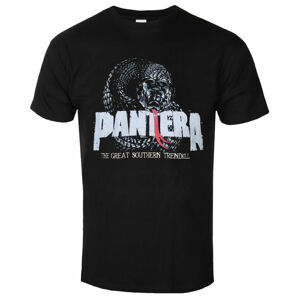 Tričko metal ROCK OFF Pantera Snake Logo černá S