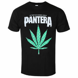 Tričko metal ROCK OFF Pantera Whiskey 'n Weed černá XXL