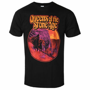 Tričko metal ROCK OFF Queens of the Stone Age Hell Ride černá XL