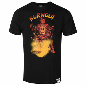 tričko hardcore ROCKnCHOPPER BURNOUT černá XL