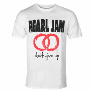 tričko pánské Pearl Jam - Don't Give Up - WHITE - ROCK OFF - PJTS01MW L