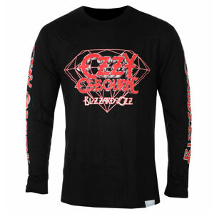 tričko pánské s dlouhým rukávem DIAMOND x OZZY OSBOURNE - Black - B21DMPC201 BLK L