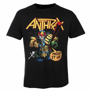 Tričko metal AMPLIFIED Anthrax I AM THE LAW černá XXL