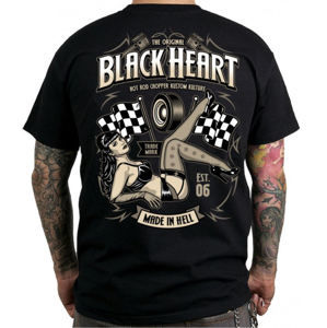 tričko street BLACK HEART MELISA černá XL