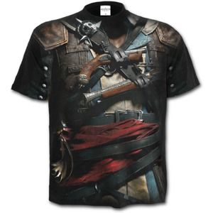 tričko SPIRAL Assassin's Creed ASSASSIN´S CREED černá