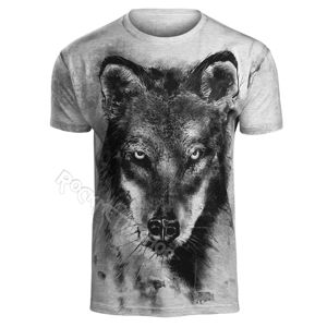 tričko ALISTAR Wolf černá 3XL