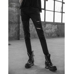 kalhoty gothic PUNK RAVE Girl Stalker XS