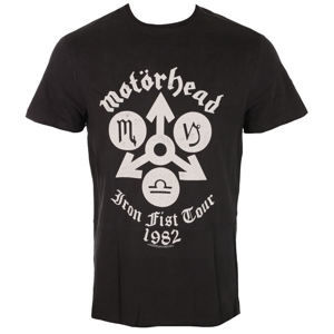 Tričko metal AMPLIFIED Motörhead IRON FIST TOUR černá