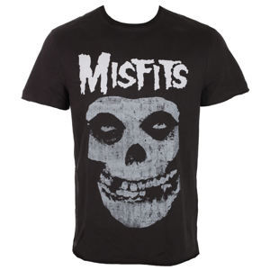 tričko metal AMPLIFIED Misfits SKULL černá XXL
